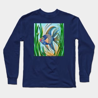 Quilled Fish Long Sleeve T-Shirt